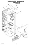 Diagram for 02 - Refrigerator Liner Parts