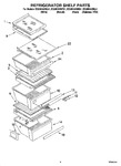 Diagram for 03 - Refrigerator Shelf Parts