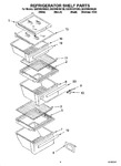 Diagram for 03 - Refrigerator Shelf Parts