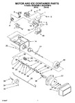 Diagram for 05 - Motor And Ice Container Parts