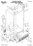 Diagram for 01 - Cabinet Parts