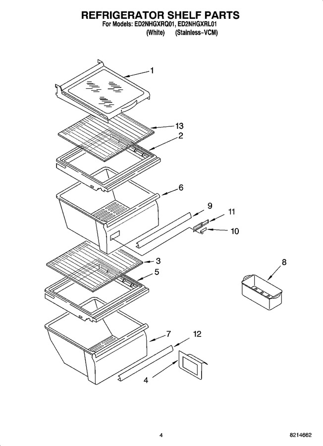 Diagram for ED2NHGXRQ01