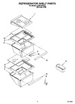 Diagram for 03 - Refrigerator Shelf Parts