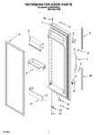 Diagram for 06 - Refrigerator Door Parts