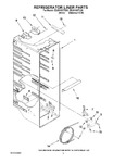 Diagram for 02 - Refrigerator Liner Parts