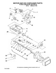 Diagram for 05 - Motor And Ice Container Parts