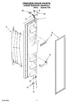 Diagram for 07 - Freezer Door Parts