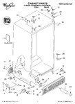 Diagram for 01 - Cabinet Parts