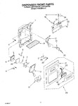 Diagram for 08 - Dispenser Front