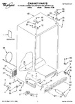 Diagram for 01 - Cabinet Parts