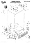 Diagram for 01 - Cabinet Parts