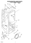 Diagram for 02 - \fs36 Refrigerator Liner Parts