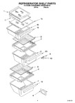 Diagram for 03 - Refrigerator Shelf Parts