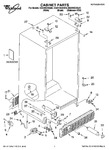 Diagram for 01 - Cabinet Parts