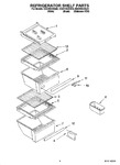 Diagram for 03 - Refrigerator Shelf Parts