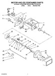 Diagram for 05 - Motor And Ice Container Parts