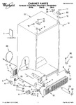 Diagram for 01 - Cabinet Parts