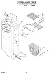 Diagram for 04 - Freezer Liner