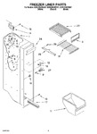 Diagram for 04 - Freezer Liner