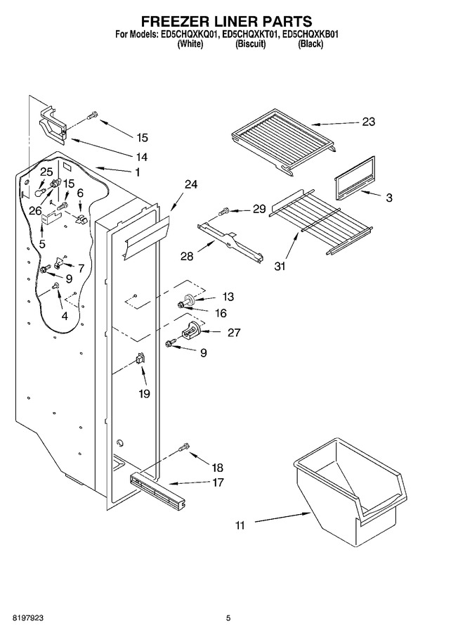 Diagram for ED5CHQXKT01