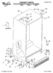 Diagram for 01 - Cabinet Parts