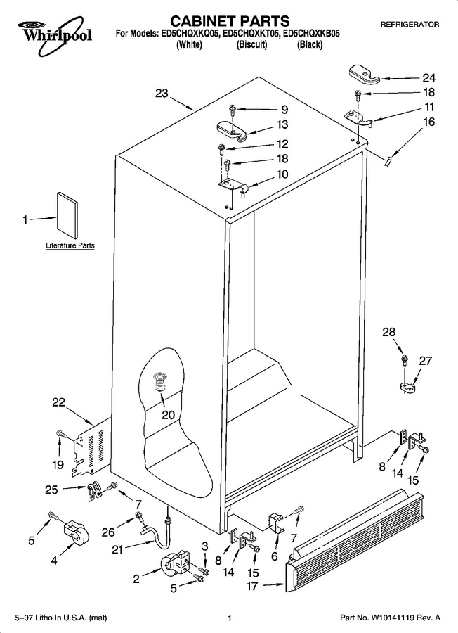 Diagram for ED5CHQXKQ05