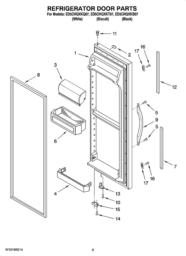 Diagram for ED5CHQXKT07