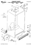 Diagram for 01 - Cabinet Parts