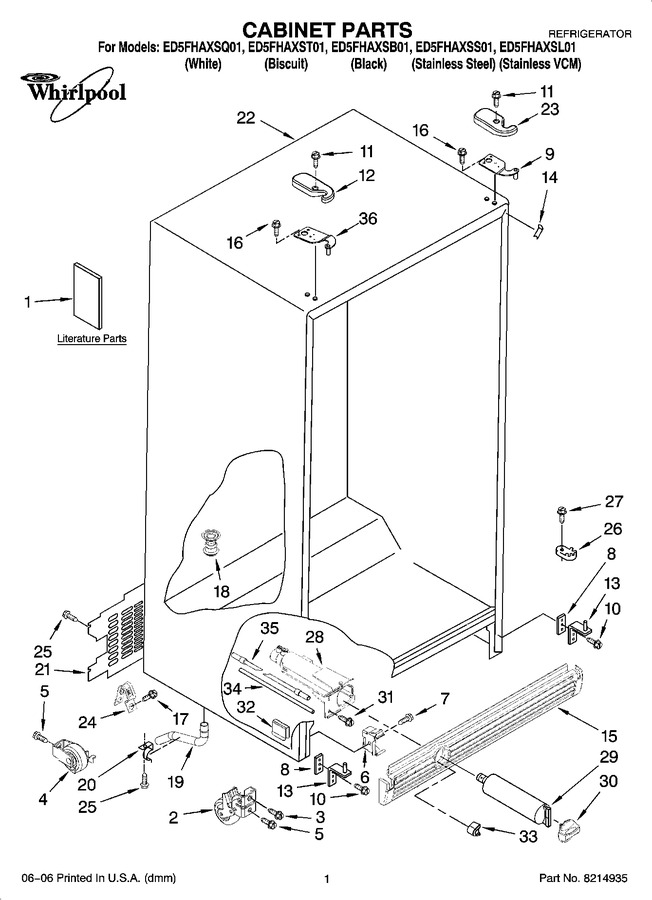 Diagram for ED5FHAXSQ01