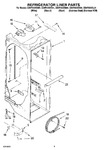 Diagram for 02 - Refrigerator Liner Parts