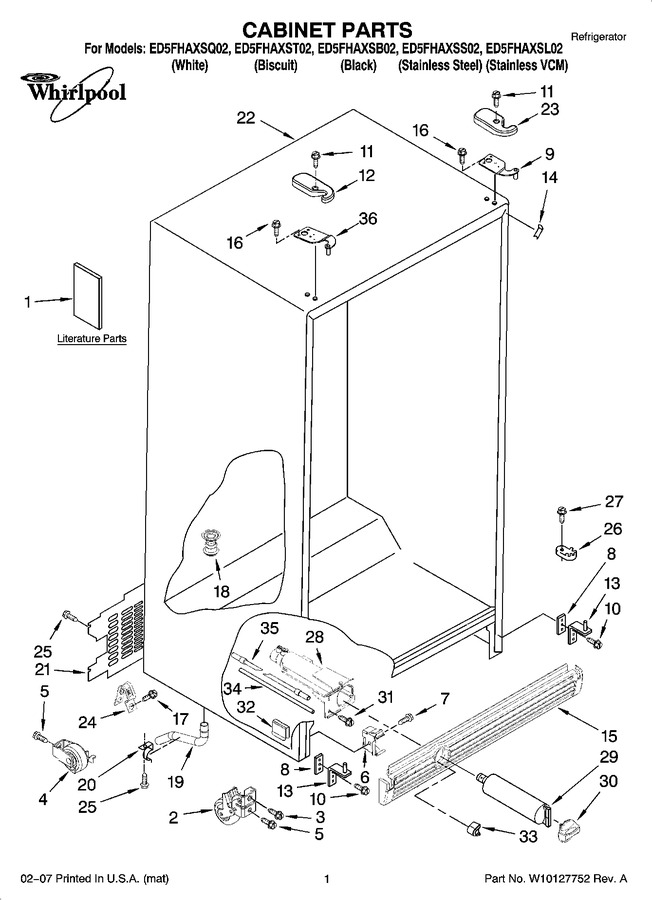 Diagram for ED5FHAXSQ02