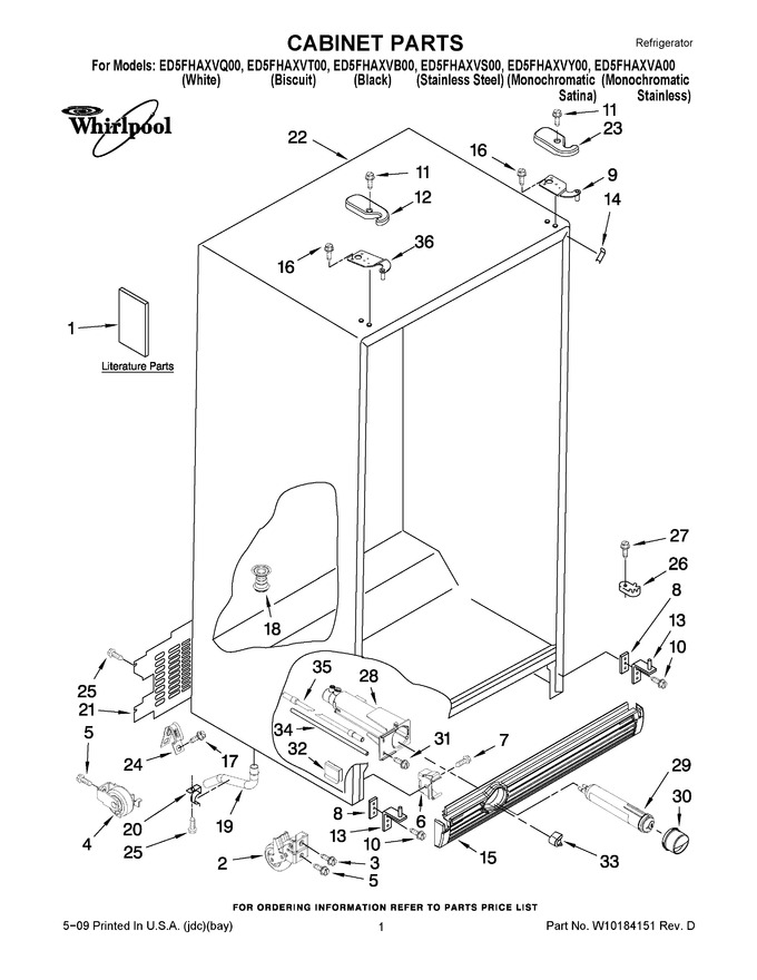 Diagram for ED5FHAXVS00