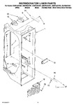 Diagram for 02 - Refrigerator Liner Parts