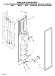 Diagram for 07 - Freezer Door Parts