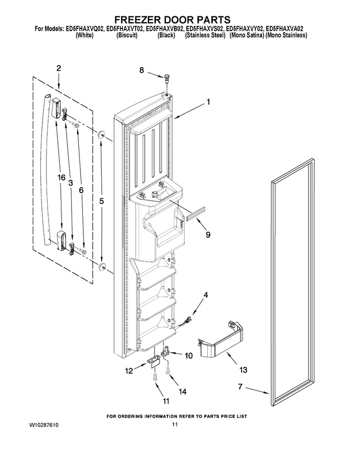 Diagram for ED5FHAXVA02