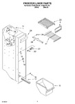 Diagram for 04 - Freezer Liner