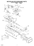 Diagram for 05 - Motor And Ice Container