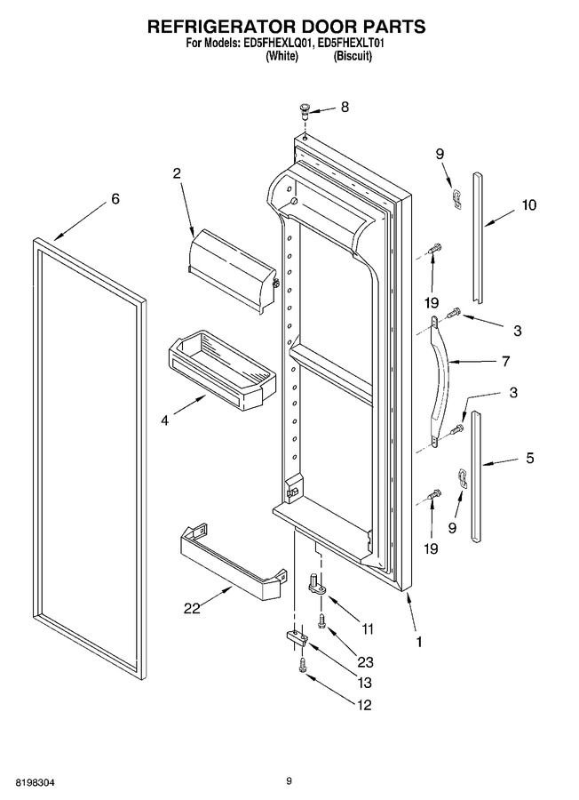 Diagram for ED5FHEXLT01