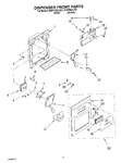 Diagram for 08 - Dispenser Front