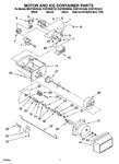 Diagram for 05 - Motor And Ice Container Parts