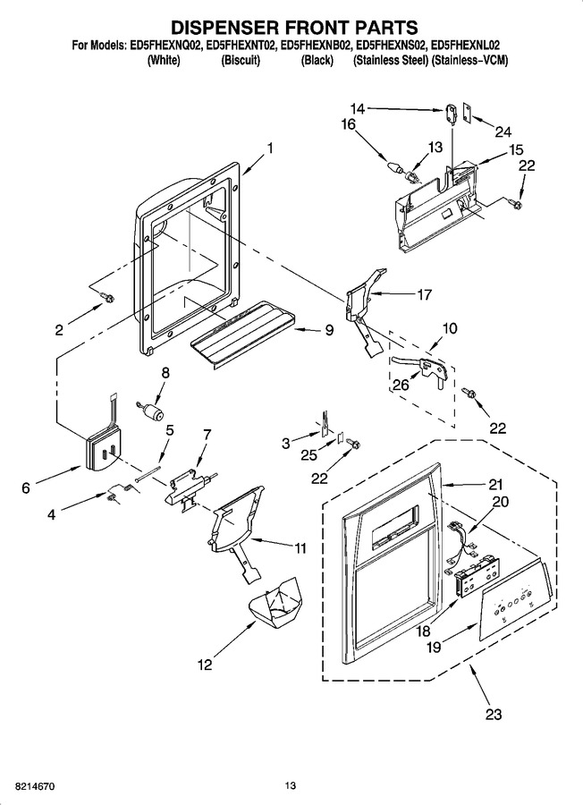 Diagram for ED5FHEXNL02