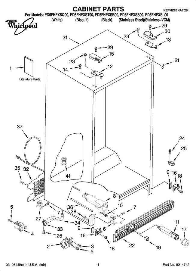 Diagram for ED5FHEXSS00