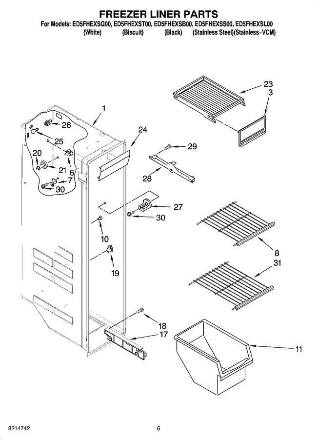 Diagram for ED5FHEXSS00