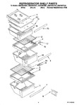 Diagram for 03 - Refrigerator Shelf Parts