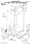 Diagram for 01 - Cabinet Parts