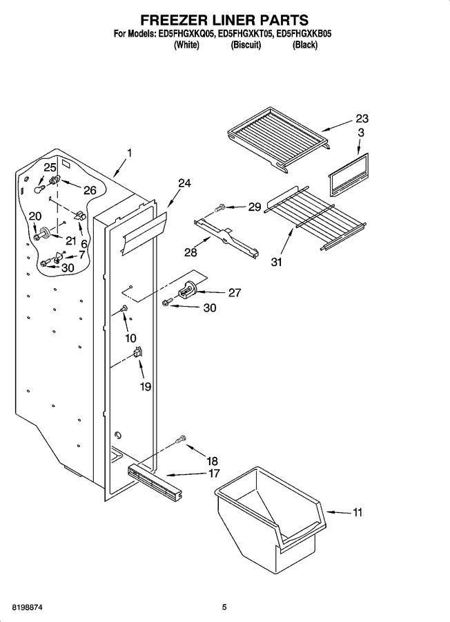 Diagram for ED5FHGXKB05