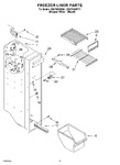 Diagram for 04 - Freezer Liner