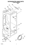 Diagram for 02 - Refrigerator Liner Parts