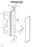 Diagram for 07 - Freezer Door Parts