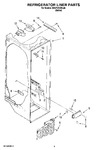 Diagram for 02 - Refrigerator Liner Parts